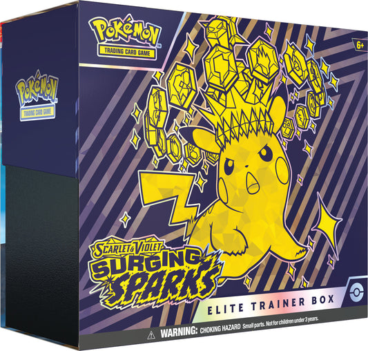 Pokemon Scarlet & Violet: Surging Sparks Elite Trainer Box