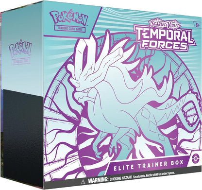 Pokemon Scarlet & Violet: Temporal Forces Elite Trainer Box