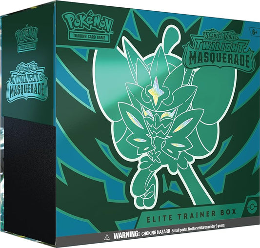 Pokemon Scarlet & Violet: Twilight Masquerade Elite Trainer Box