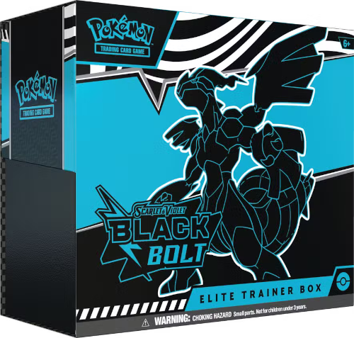 Pokemon Scarlet & Violet: Black Bolt Elite Trainer Box